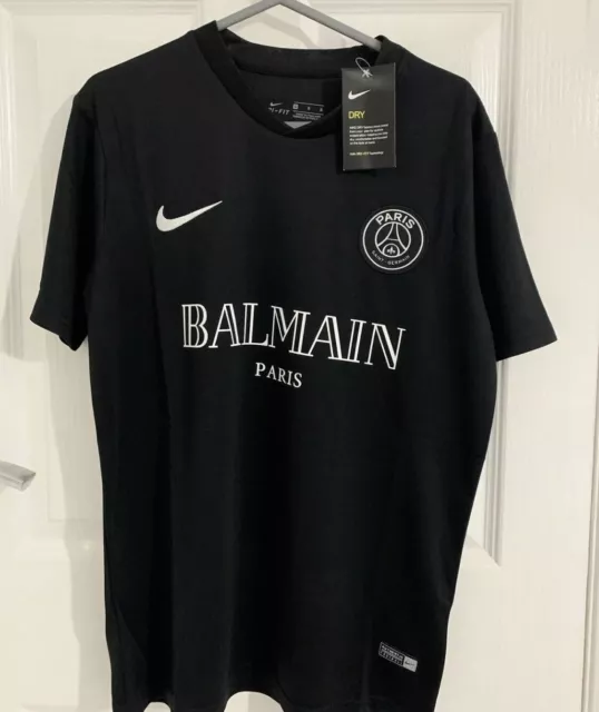 BALMAIN X PSG Shirt Large 31.00 PicClick UK