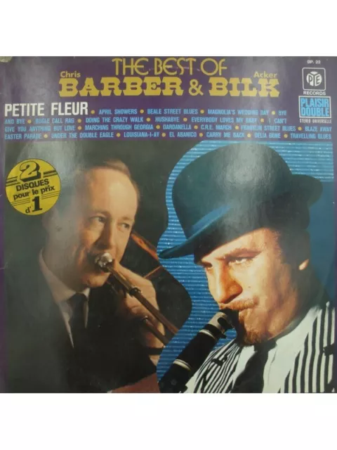 BARBER and BILK the best of - petite fleur 2LP's 1974 PYE beale street blues