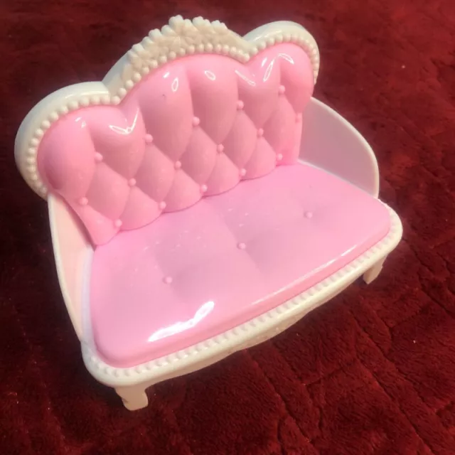 1/6 Scale Dollhouse Miniatures Furniture Sofa Chaise Longue Plastic Living Room