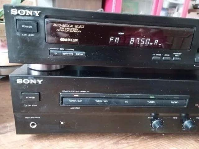 Ensemble Sony Ampli TA-F245R + Tuner  ST-261 3