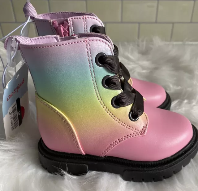 Girls combat deals boots size 5