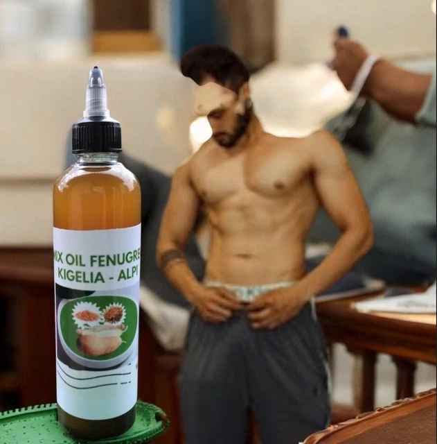 Kit De 3 Huiles 100% Naturelles Kigelia/Fenugrec/Akpi - 300 Ml - Pour Pousse Cheveux