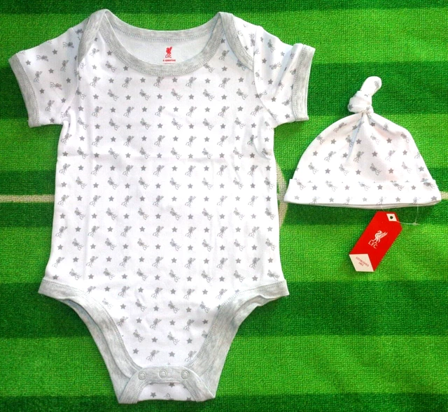 ⚽️LIVERPOOL FC⚽️Official⚽️Babys LFC VEST Grow & HAT Set⚽️9-12 Months⚽️NEW⚽️93⚽️