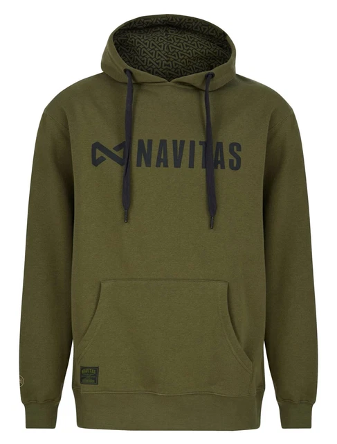 Navitas Core Range Hoodie Kapuzenpullover grün *alle Größen* NEU Karpfenangelbekleidung