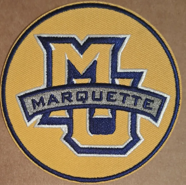 Marquette University embroidered Iron on patch