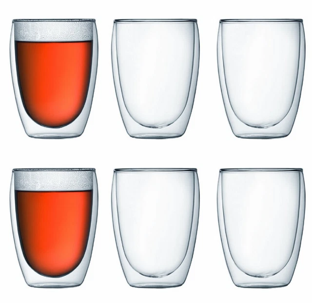 Bodum Set de 6 verres double paroi 35cl