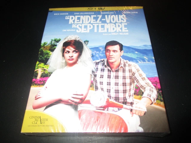 BLU-RAY + DVD NEUF "LE RENDEZ-VOUS DE SEPTEMBRE" Rock HUDSON, Gina LOLLOBRIGIDA