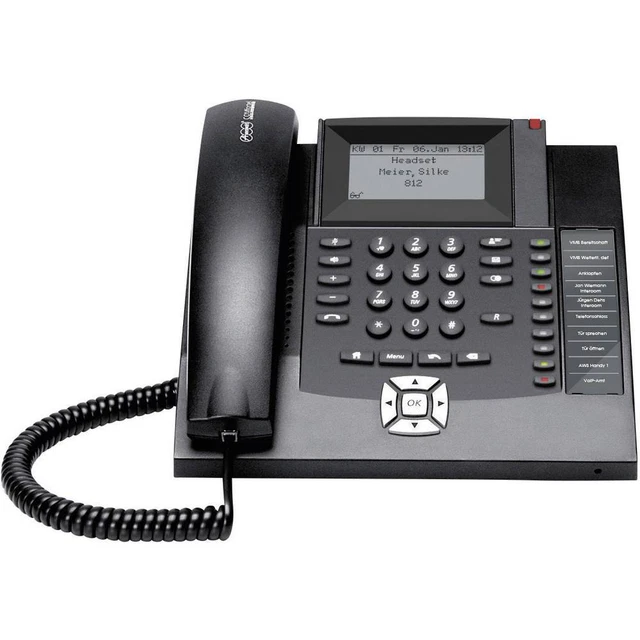 Système téléphonique RNIS Auerswald COMfortel 1200 fonction mains libres écran