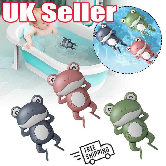 Cute Frog Baby Bath Toys 0-12 Months for Kids Swimming Pool Water Game Gifts FP