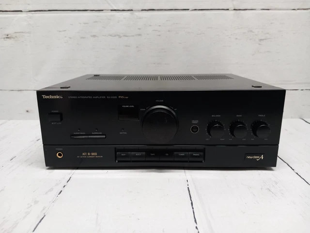 TECHNICS STEREO AMPLIFIER SU-X320 Japan 1980s Stack System Unit ...
