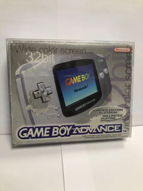 Game Boy Advance Edition Limitée Platine en boite complet