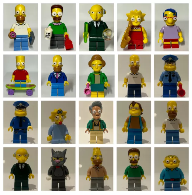 Lego Minifigures - Various Mini Figures - Multi Listing - The Simpsons