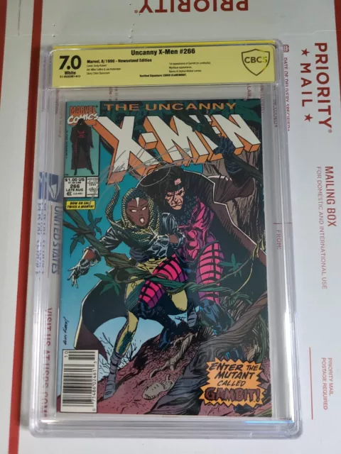 Uncanny X-Men, Vol. 1 (1990) #266 CBCS 7.0 VERIFIED Chris Claremont NEWSSTAND