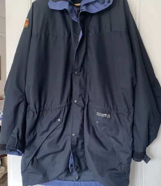 Páramo Herren Cascada Wasserdicht, Wandern, Jacke blau groß UVP £265