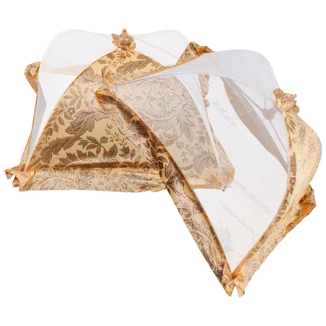 2 pz tenda per cibo da esterno pieghevole copertura per cibo tavolo copertura per cibo per picnic