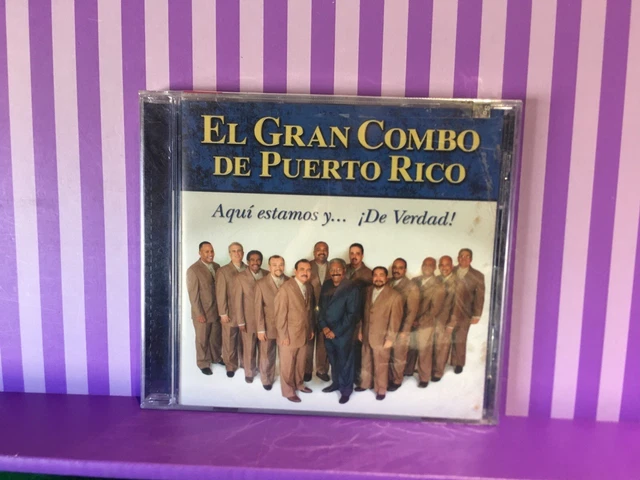 EL GRAN COMBO De Puerto Rico- Aqui Estamos [ CD 2004 ] Salsa