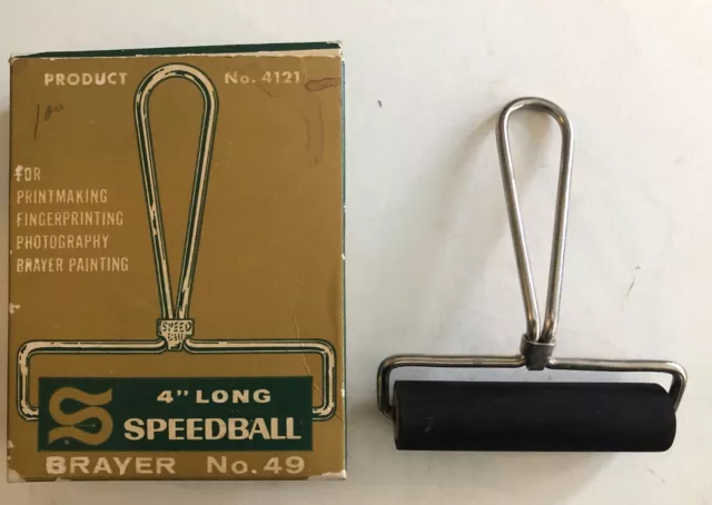 Brayer De Colección Speedball 4" En Caja
