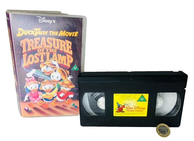 VHS VIDEO TAPE Movie Duck Tales Treasure of the Lost Lamp Disney NO ...