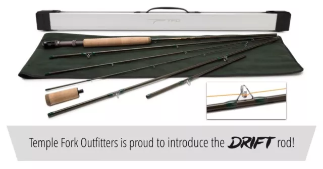 TEMPLE FORK OUTFITTERS Tfo Drift 9'-12'3 3 Wt 6Pc Adjustable Fly Rod  $449.95 - PicClick