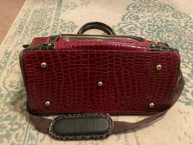 samantha brown croc luggage  Classic Collection 2 piece Carry On Spinner Tote 10