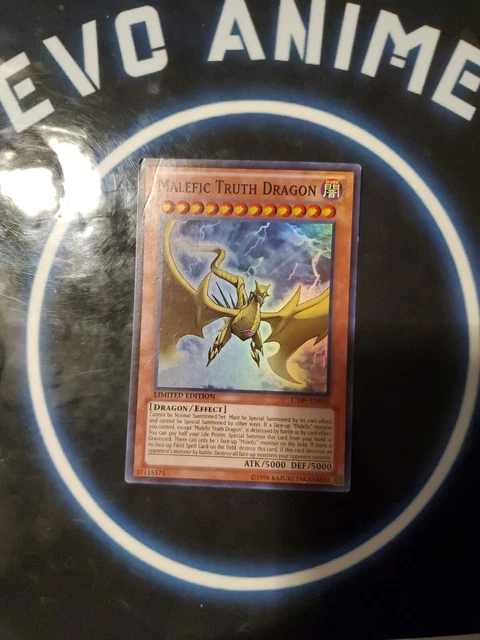 Malefic Truth Dragon CT09-EN016 Super Rare MP