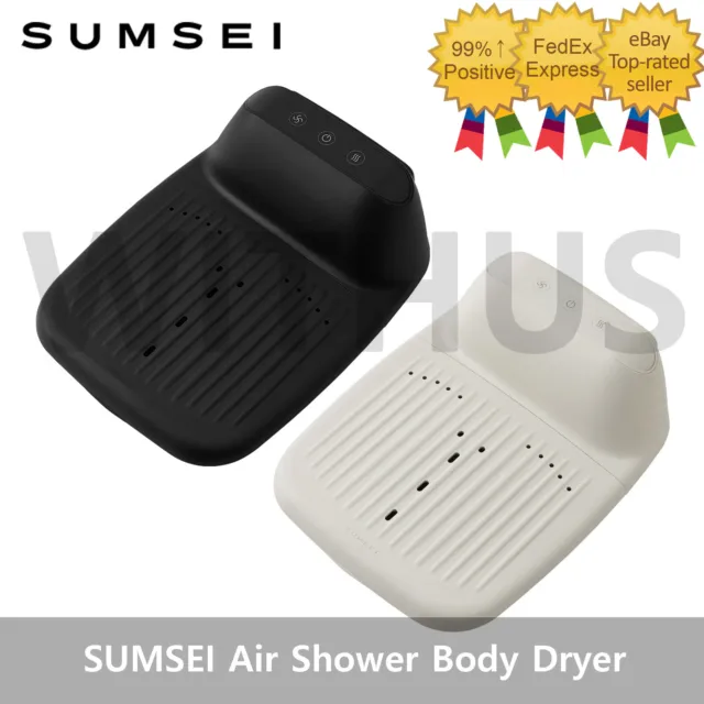 SUMSEI Air Shower Body Dryer Heater Function 64.2db Ivory Black 2colors AC 220V