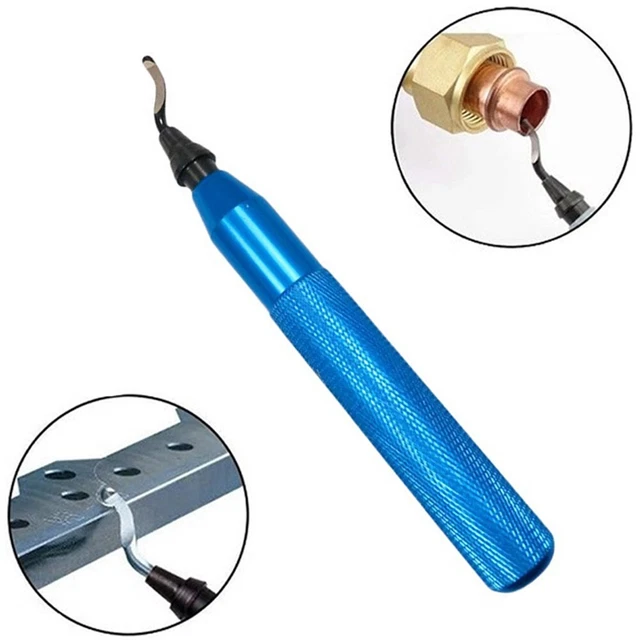 Outil D'ébavurage Rotatif 360° - 10 Lames BS1010 Incluses - Pour Métal, Aluminium, Plastique Et Impression 3D