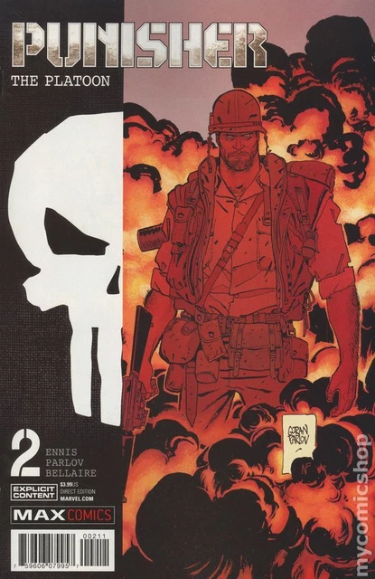 Punisher The Platoon #2A Parlov VF 2017 Stock Image