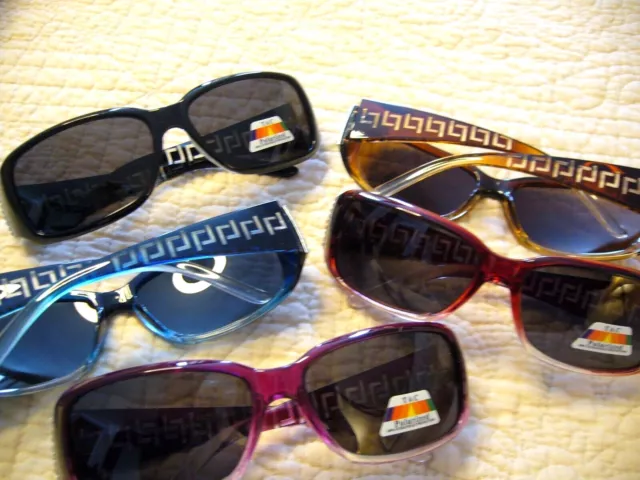 Polarized Women's Sunglasses Rhinestones OG Designer Driving Sunglasses ~8130RSP