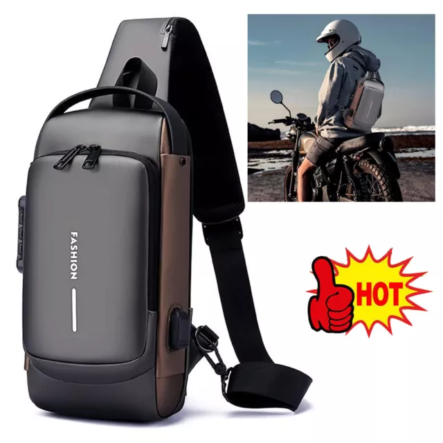 Anti-theft Backpack USB Charging Waterproof Laptop Travel Shoulder School Bags