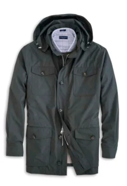 NWT Peter Millar All-Weather Discovery Jacket Military Green M $798