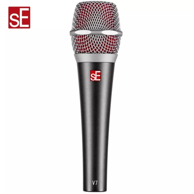 sE Electronics V7 Supercardioid Dynamic Handheld Vocal Microphone With Case