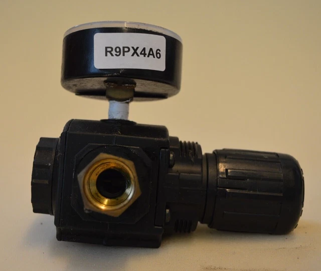 Norgren R73G-4GK-RMN Regolatore d'aria + Norgren 0-16 bar (R9PX4A6)