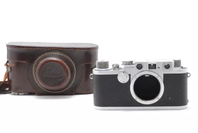 【N MINT+++】Leica IIIF Red Dial 35mm Rangefinder Film Camera Body  From JAPAN