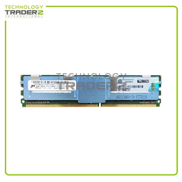 413015-B21 HP 16GB (2x8GB) PC2-5300 DDR2-667MHz ECC Fully Buffered 2Rx4 Memory