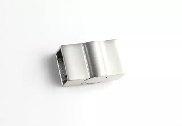 Fabricar pulsera magnética de acero inoxidable mate Ø 10 x 5 mm