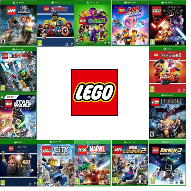 Lego Games Xbox 360 - Choose Your Title - UK Fast Post - Up To 15% Off  Multibuy 