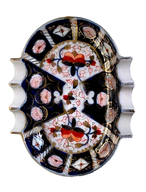 イマリ　オールドイマリ　ビンテージ　灰皿　hokutosha occupied VINTAGE 1940S HOKUTOSHA Occupied Japan Ashtray Handpainted