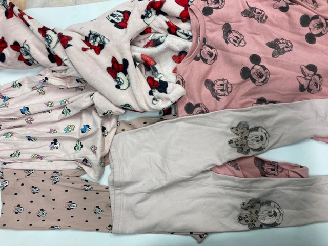 Maglietta Minnie Mouse Pacchetto Abbigliamento Ragazza Età 6-7 anni, Leggings, Abito
