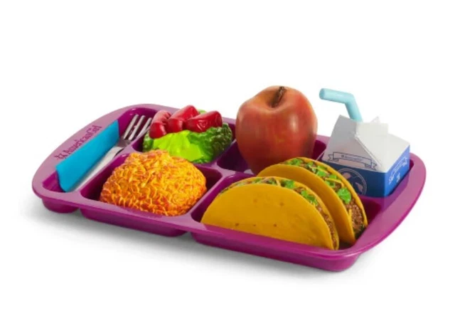 American Girl Doll Hot Lunch Taco Food Set for 18" Dolls Brand New in Box