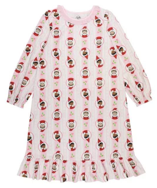 Girl's ELF ON THE SHELF Flannel Nightgown Size 4 NWT
