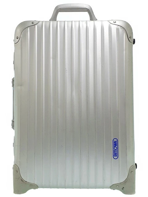 Rimowa Topaz Topas 32L Silver 2-wheels Carry Case Suitcase 929.52.10.6