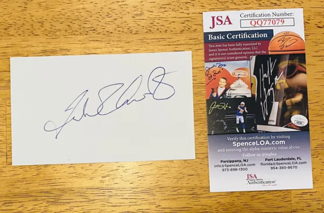 Julie Christie Signed Autographed 3x5 Card JSA Certified Doctor Zhivago