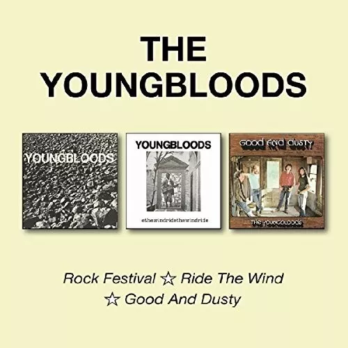 The Youngbloods - Rock Festival / Ride The Wind / Good & Dusty [New CD] UK - Imp