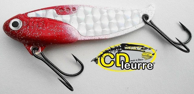 PD02456-LEURRE DE PECHE. hameçon de gabarit avec queue souple de 6cm