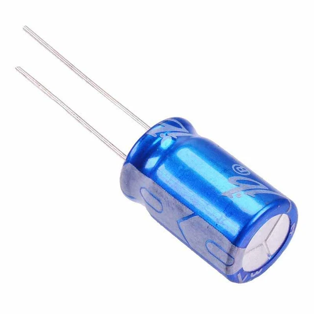 Lot De 10 Condensateurs électrolytiques 220µF 63V Radial Lelon - 21x12 RM5, 105°C, Neufs
