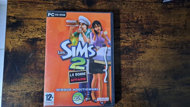 Jeu PC Les Sims 2 : Quartier Libre - Disque Additionnel Complet, En Très Bon état