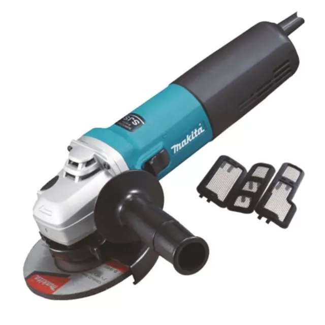 Smerigliatrice angolare da 125 Makita 9565CVRX2 1400W regolazione giri/min.