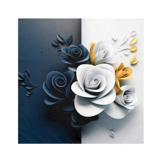 Elegant Roses Napkins, Modern Art Home Decor