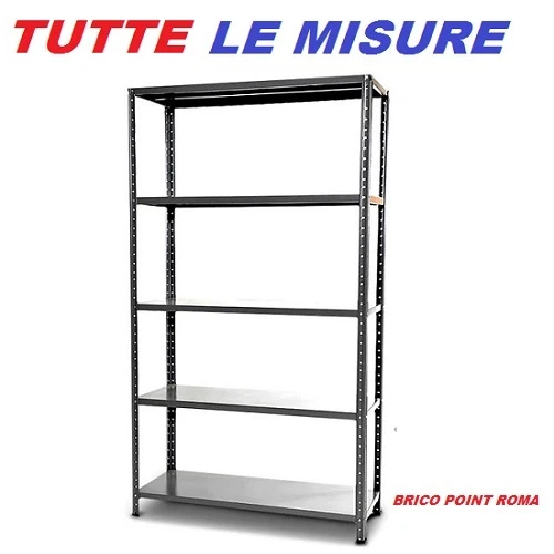 SINGAYE Scaffale A 5 Ripiani In Filo Metallico - Portaoggetti Robusto E Versatile